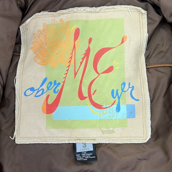 Obermeyer Tantrum Snowboarding Skiing Winter Snow Jacket Green Brown Juniors 3 - Picture 4 of 16